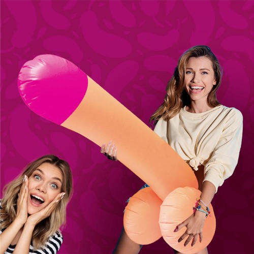 Pisello gonfiabile gigante rosa per...