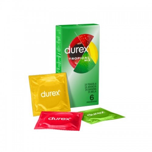 Profilattici Durex Tropical