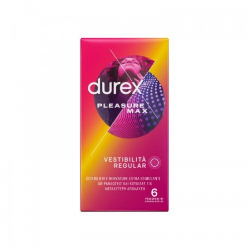 Profilattici Durex Pleasuremax