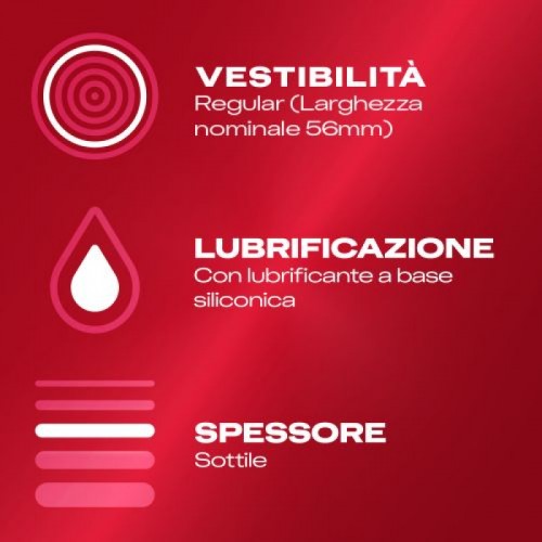 Profilattici Durex Supersottile 6 pz