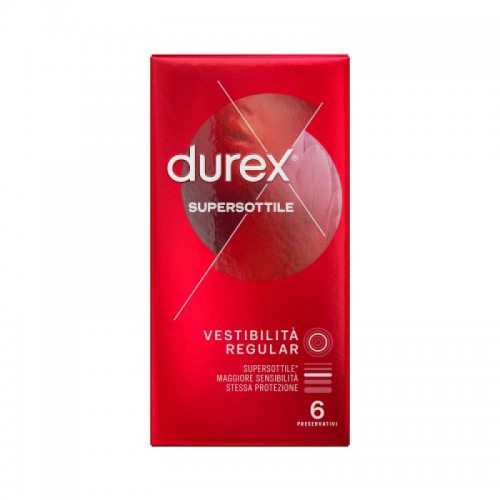 Profilattici Durex Supersottile 6 pz