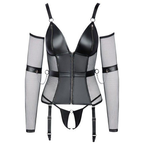 Set con camicia con reggicalze,...