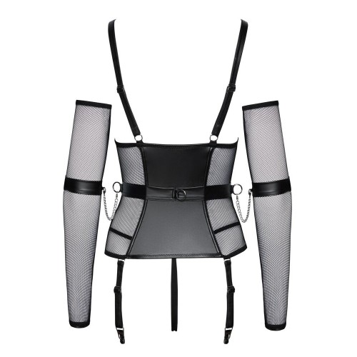 Set con camicia con reggicalze,...