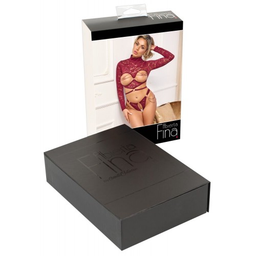 Eccitante set con top a maniche...