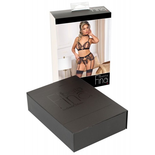 Set con Reggiseno morbido, reggicalze...