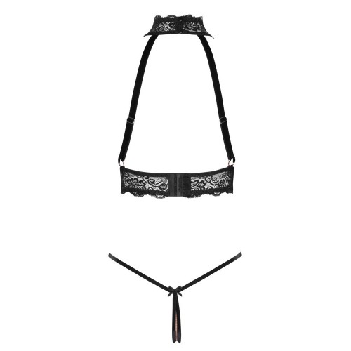 Eccitante set con top senza seno e...