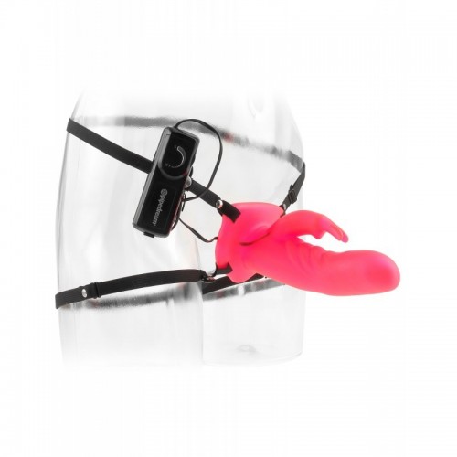 Vibratore Rabbit Strap On Cavo Fetish...