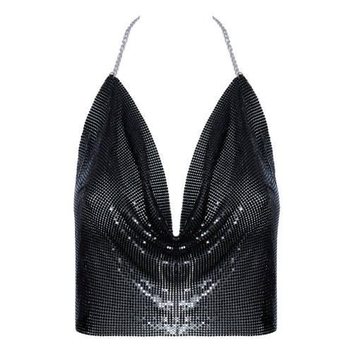 Crop top senza schienale con...