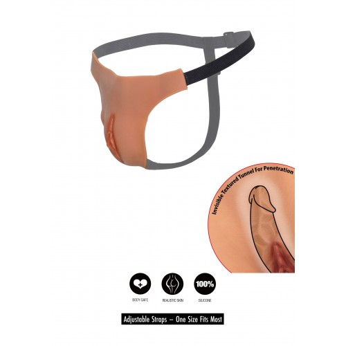 protesi String con Vagina Aperta