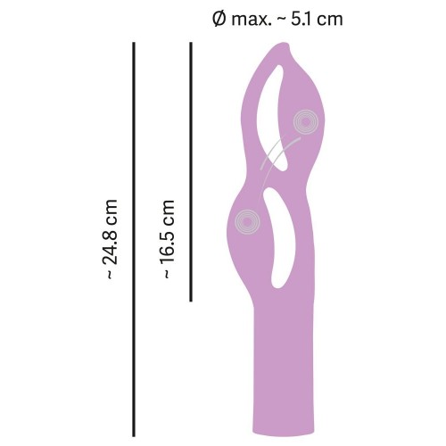 Stravagante vibratore a 2 motori...