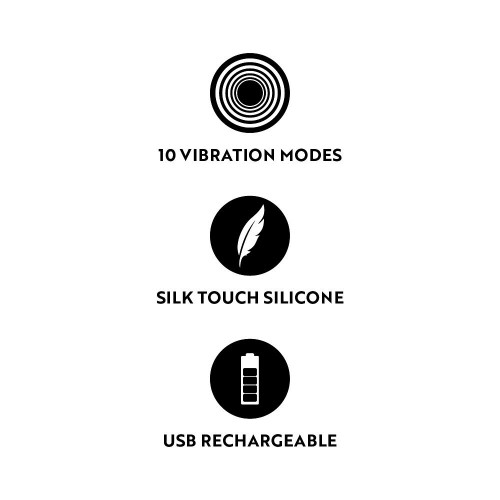 Mini vibratore color verde pastello...