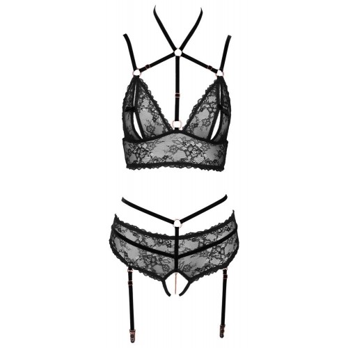 Ouvert bralette e mutandine con...