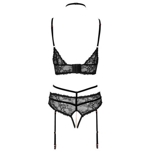 Ouvert bralette e mutandine con...