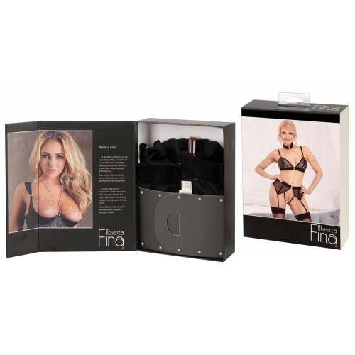 Reggiseno morbido e slip ouvert M