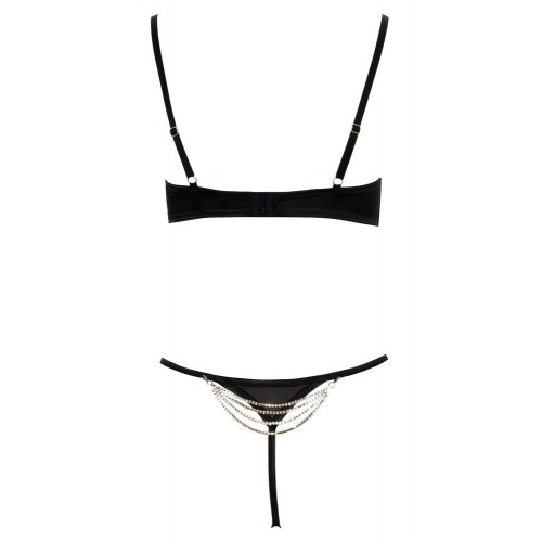 Nobile lingerie 2 pezzi in raso di...