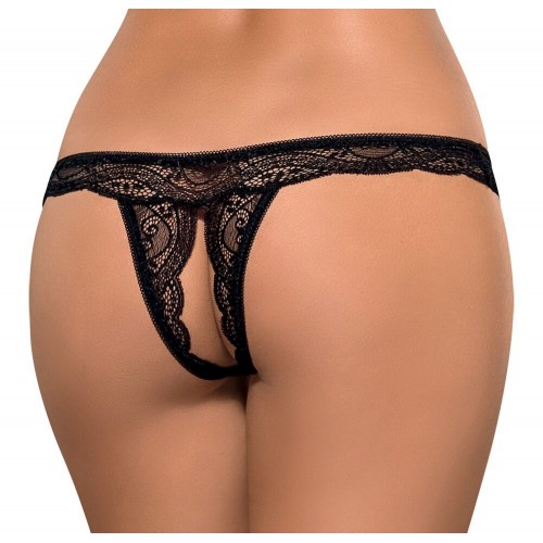 Perizoma Rio in pizzo morbido ed...