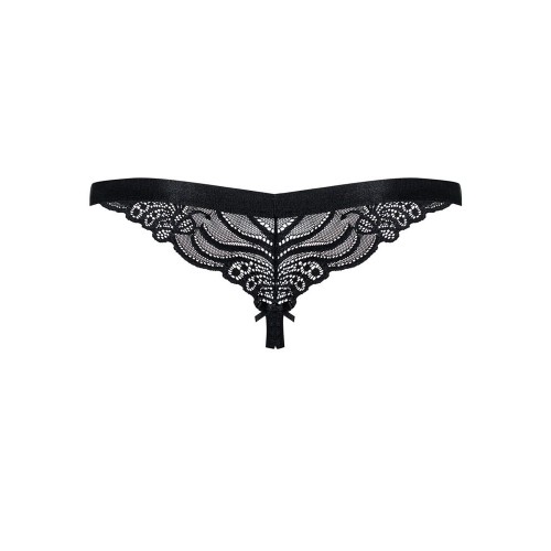 Perizoma nero senza cavallo in...