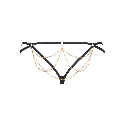 tanga allettante con catena...