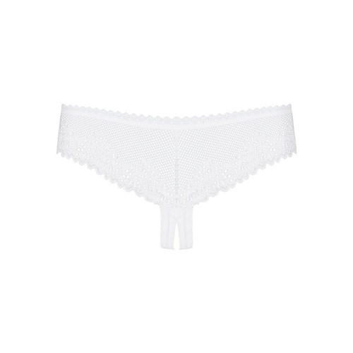 Perizoma bianco trasparente senza...