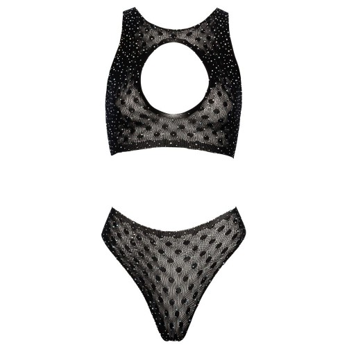 Top e slip in un setin materiale...