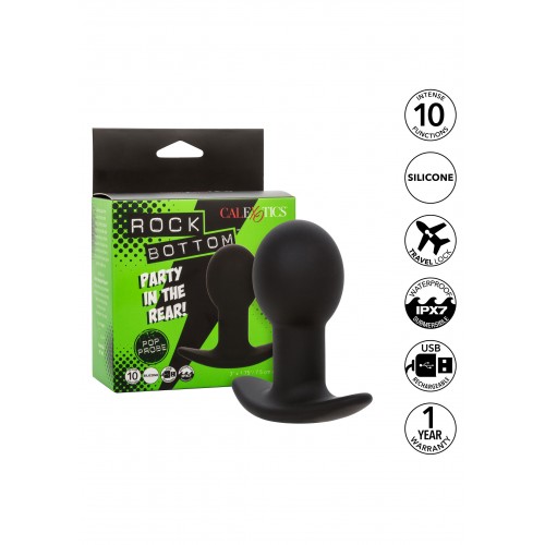 Plug anale vibrante ricaricabile Rock...