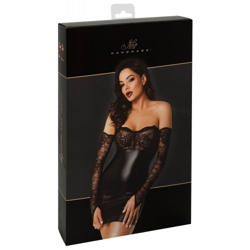 Miniabito a tubo aderente senza...