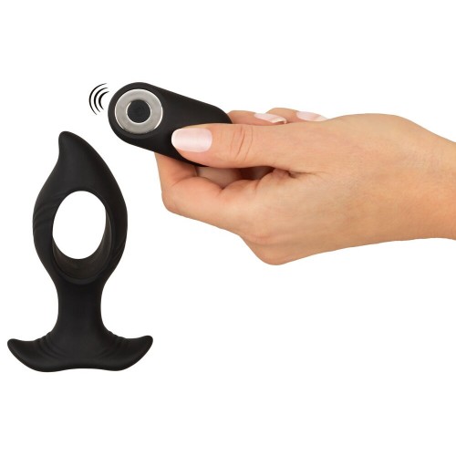 Butt plug RC remoto con foro e...
