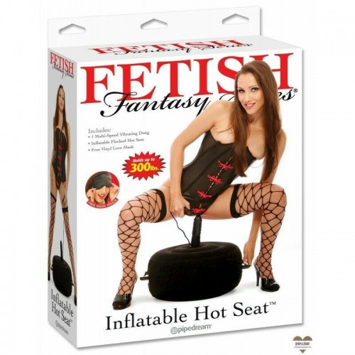 Cuscino Dell'amore Fetish Hot Seat Black