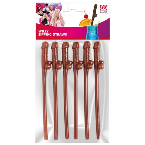 6 cannucce divertenti riutilizzabili...