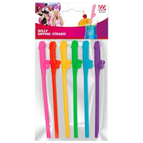 6 cannucce divertenti riutilizzabili...