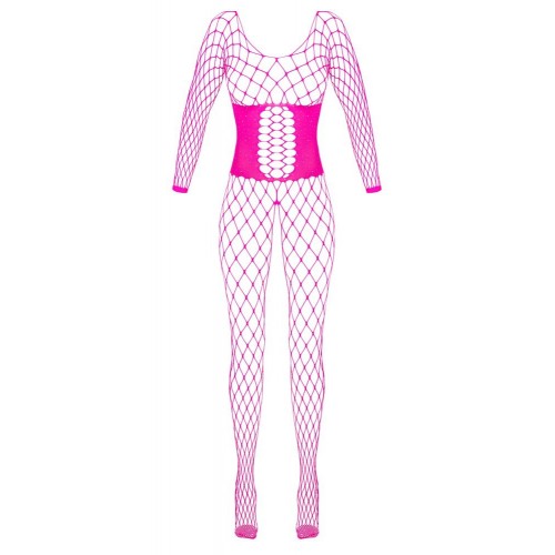 Tuta oversize a maniche lunghe Rosa S-L