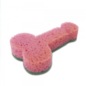 Spugna con lato abrasivo...