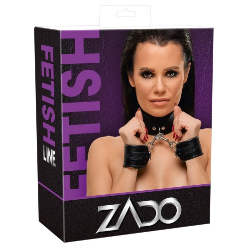 Manette in Cuoio con Collare