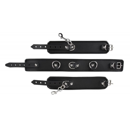 Manette in Cuoio con Collare