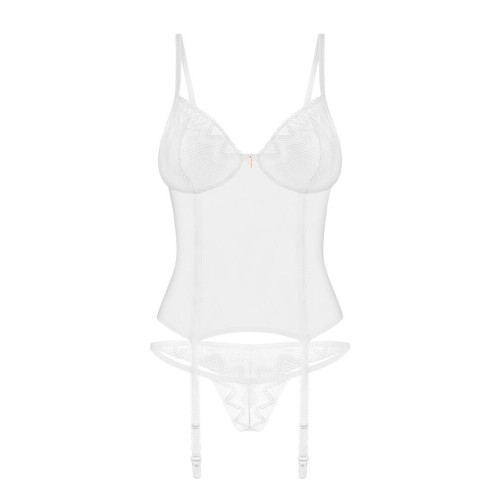 Set di reggicalze e perizoma Delicato...