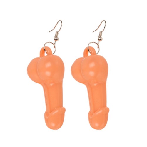 Coppia di orecchini pisello rosa...