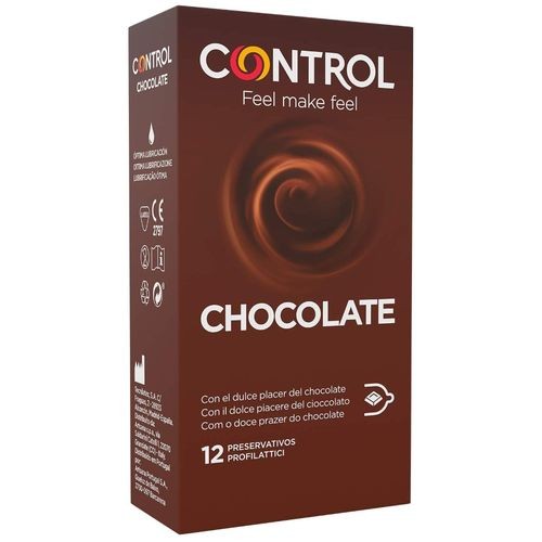 CONTROL - ADAPTA CHOCOLATE CONDOMS 12...