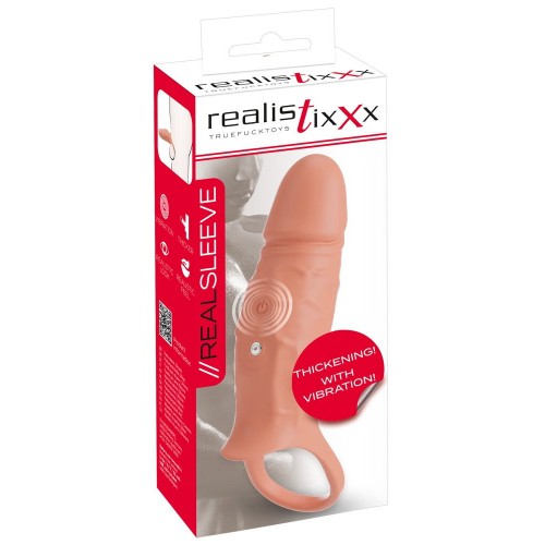 guaina vibrante per pene RealSleeve...