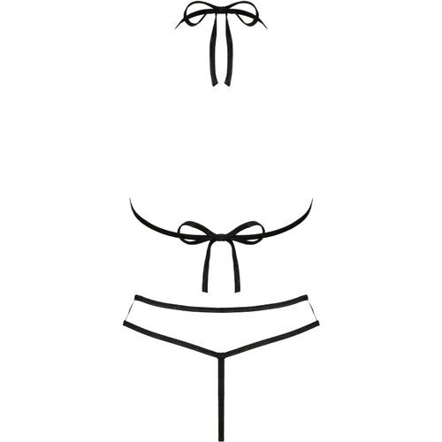 REGGISENO + PERIZOMA NERO TAGLIA UNICA