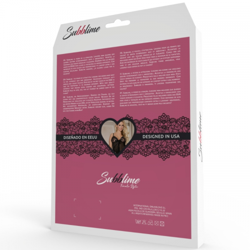 SET DUE PEZZI REGGISENO E PERIZOMA L/XL