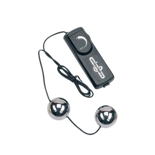 Vibrating Duoballs Silver