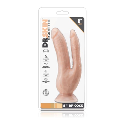 Dildo Doppio ultrarealistico DR. SKIN...