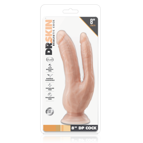 Dildo Doppio ultrarealistico DR. SKIN...