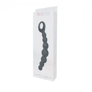 Dildo anale caterpillass Black 2