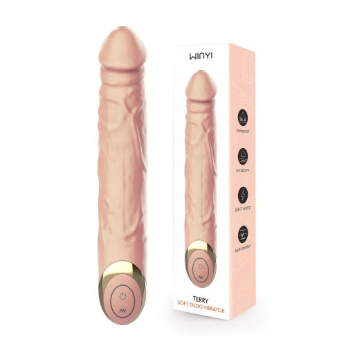 Winyi - Vibratore Realistico Soft...