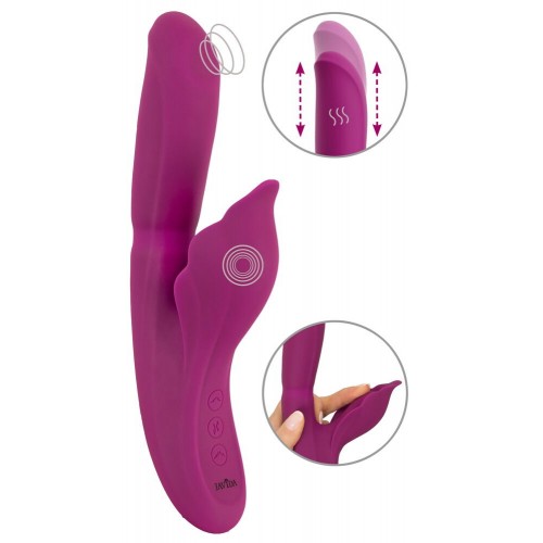 Vibratore rabbit con 4 funzioni
