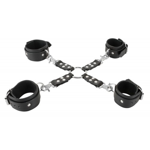 Set bondage con polsini - cavigliere...