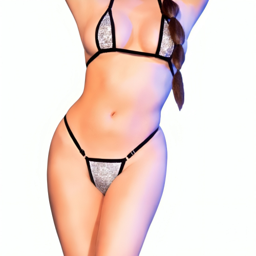 CR 4660 BIKINI ARGENTO S/M