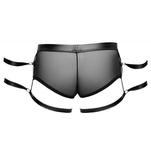 Pantaloni elastici neri Bondage in...