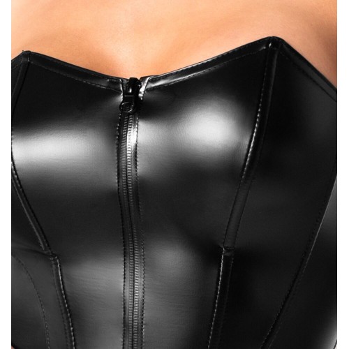 Top con corsetto fuori dalla spalla...